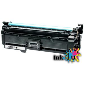 Generic HP CE400X Black Toner (507X)