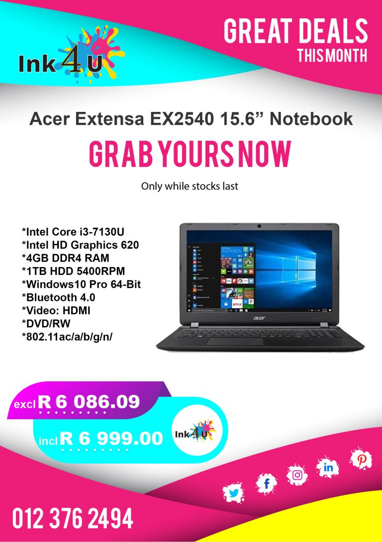 Acer Extensa EX2540 Notebook