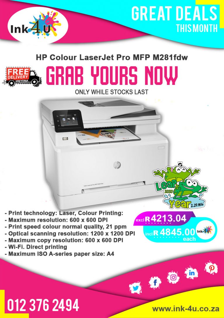 HP Colour LaserJet Pro MFP M281fdw